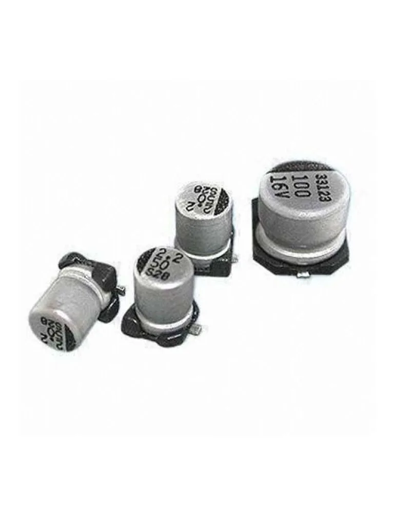 10MF 16V (4*5)85° SMD elektrolitik 10MF 16V SMDKND. - BHM Elektronik