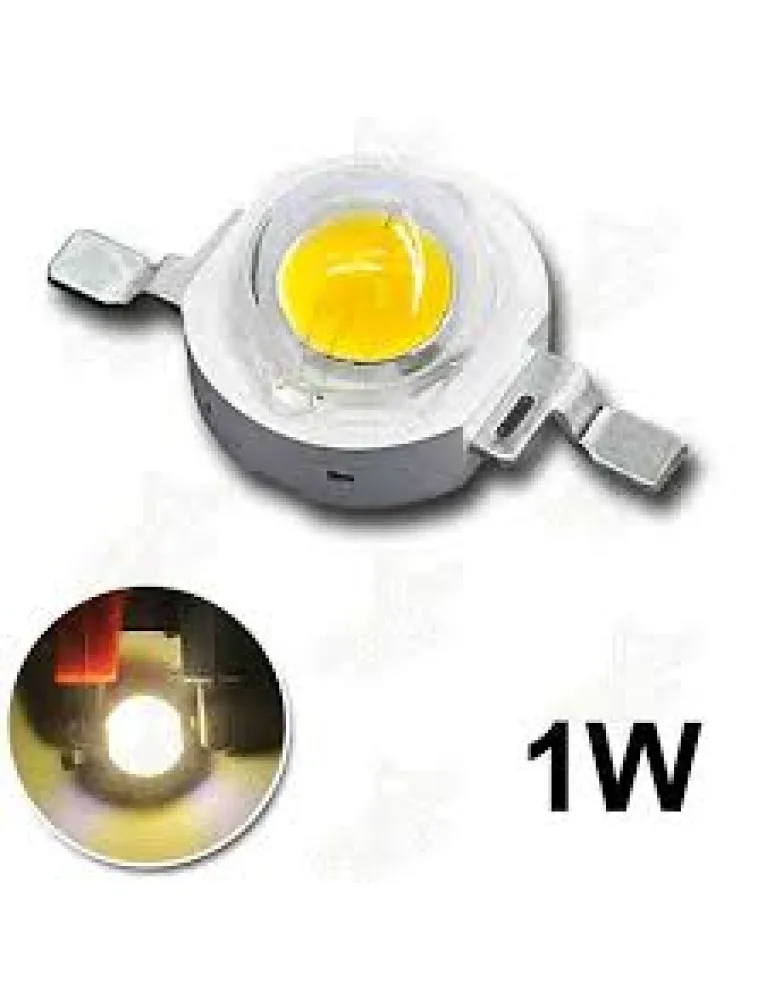 1W BEYAZ POWER LED HT 1W W - BHM Elektronik