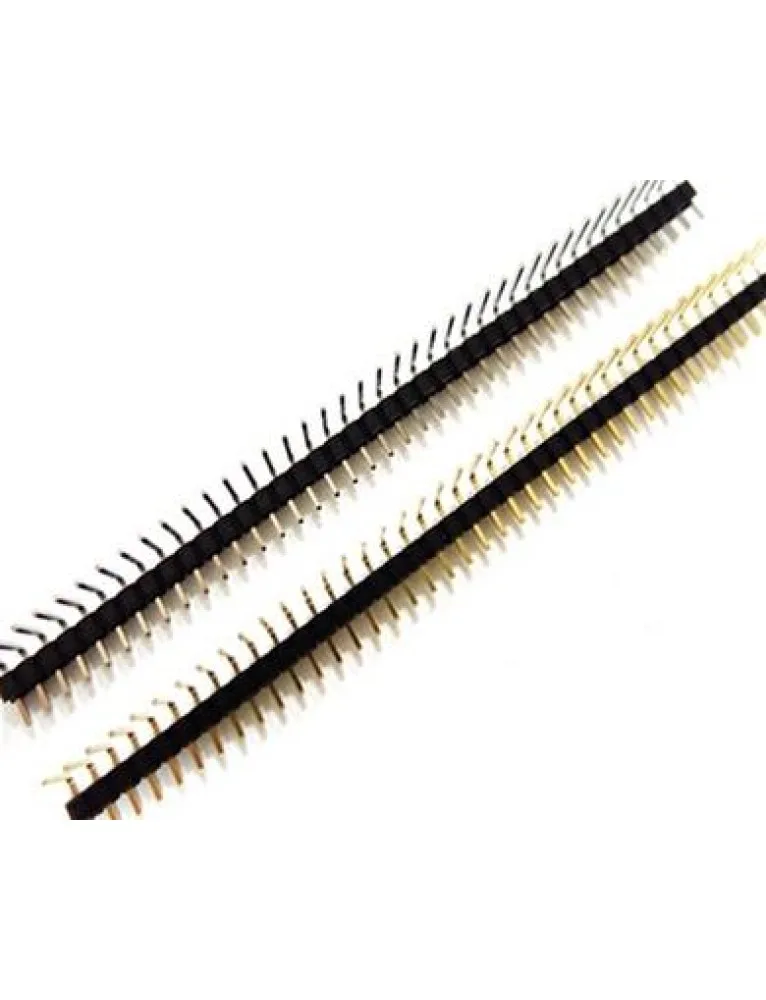 1x40 90 Derece Erkek Pın Header C307 1x40 R1 - BHM Elektronik