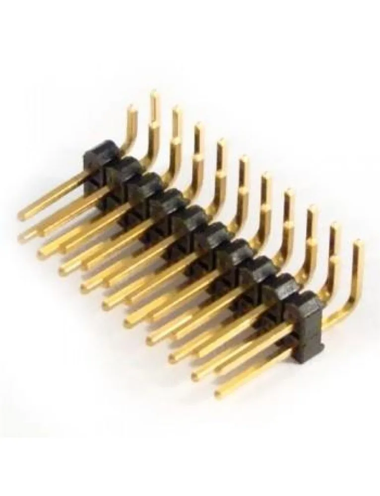 2x40 90 Derece Erkek Pın Header C307 2x40 R3 - BHM Elektronik