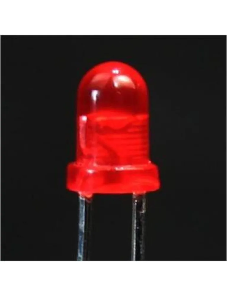 3 mm DİFRUZ KIRMIZI LED HT204 SRD - BHM Elektronik