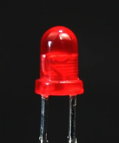 3mm KIRMIZI DİFÜZ LED