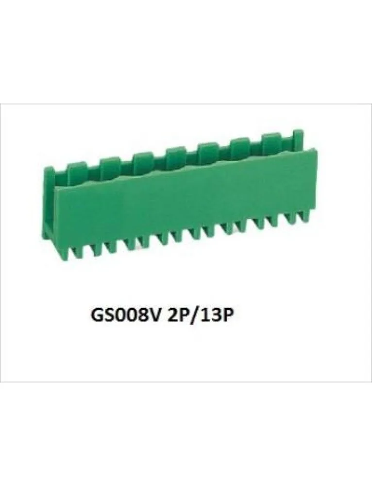 5.08mm 180 derece erkek geçmeli klemens