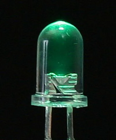 5mm YEŞİL ŞEFFAF