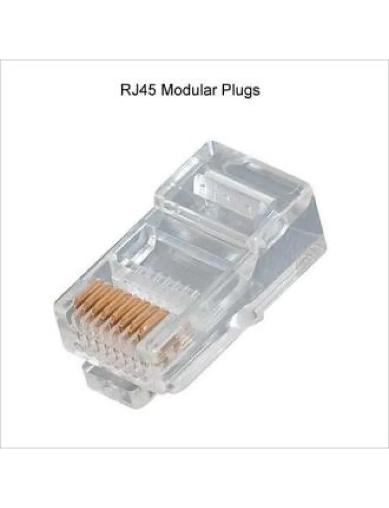 şeffaf kablo tipi 8p8c plug konnektör
